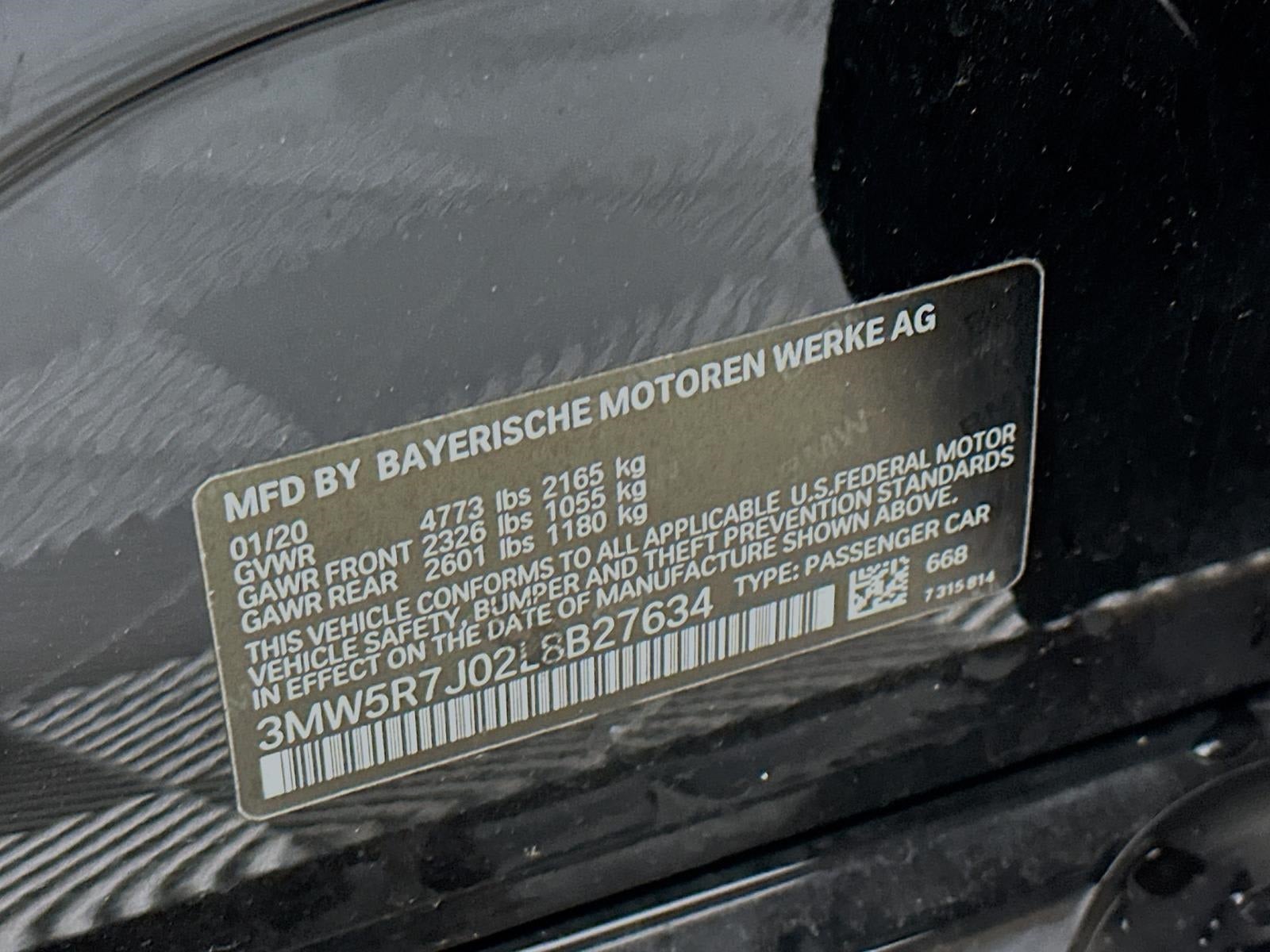 2020 BMW 3 Series 330i xDrive Sedan North America