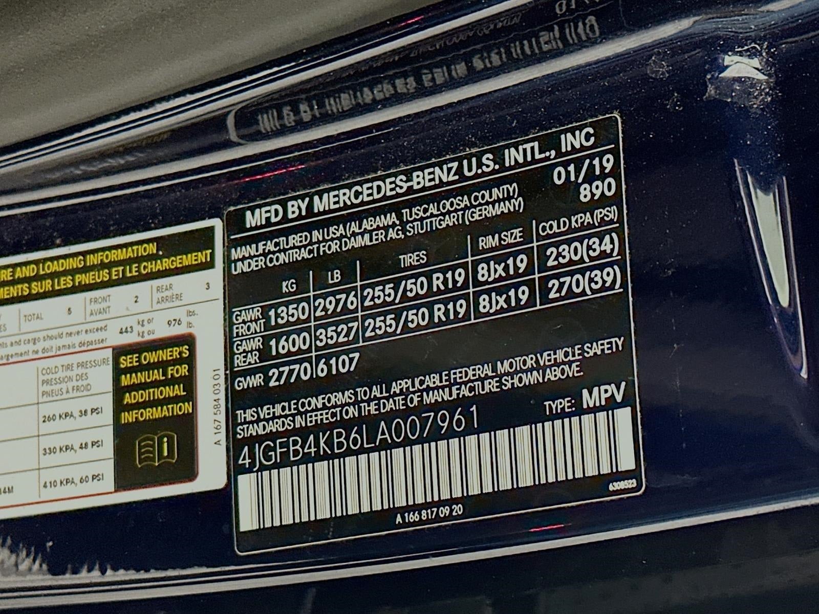 2020 Mercedes-Benz GLE 350 GLE 350 4MATIC® SUV