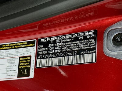 2021 Mercedes-Benz C 300 C 300 4MATIC® Coupe