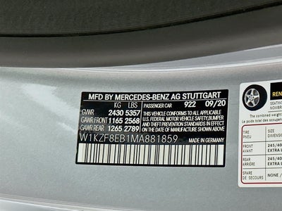 2021 Mercedes-Benz E 350 E 350 4MATIC® Sedan