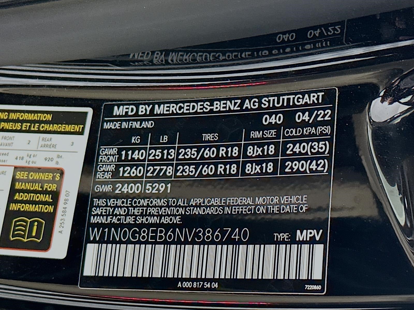 2022 Mercedes-Benz GLC 300 GLC 300 4MATIC® SUV