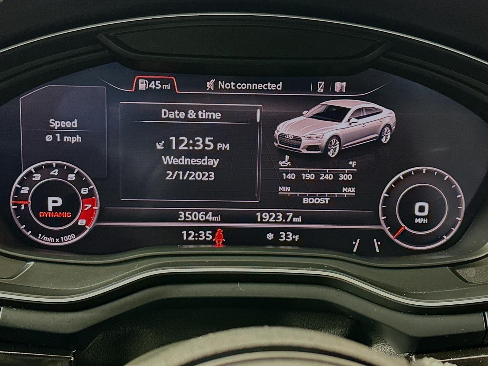 2019 Audi S5 Sportback Premium Plus 3.0 TFSI quattro