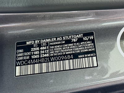 2020 Mercedes-Benz GLB 250 GLB 250 4MATIC® SUV