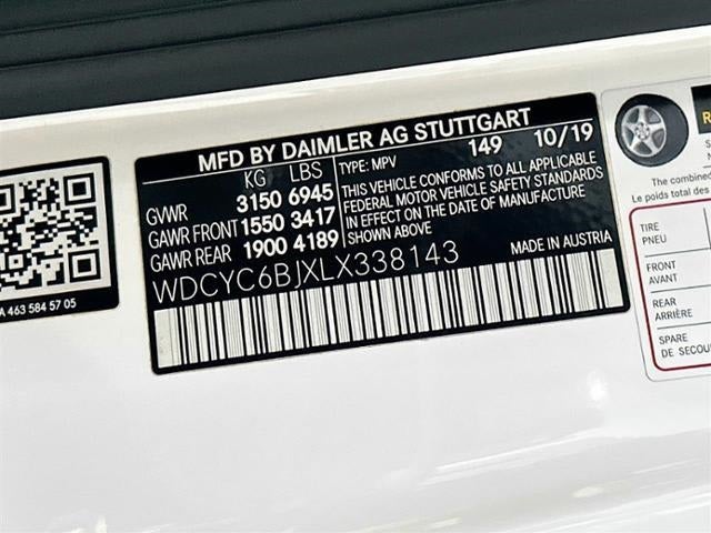 2020 Mercedes-Benz G 550 G 550 4MATIC® SUV