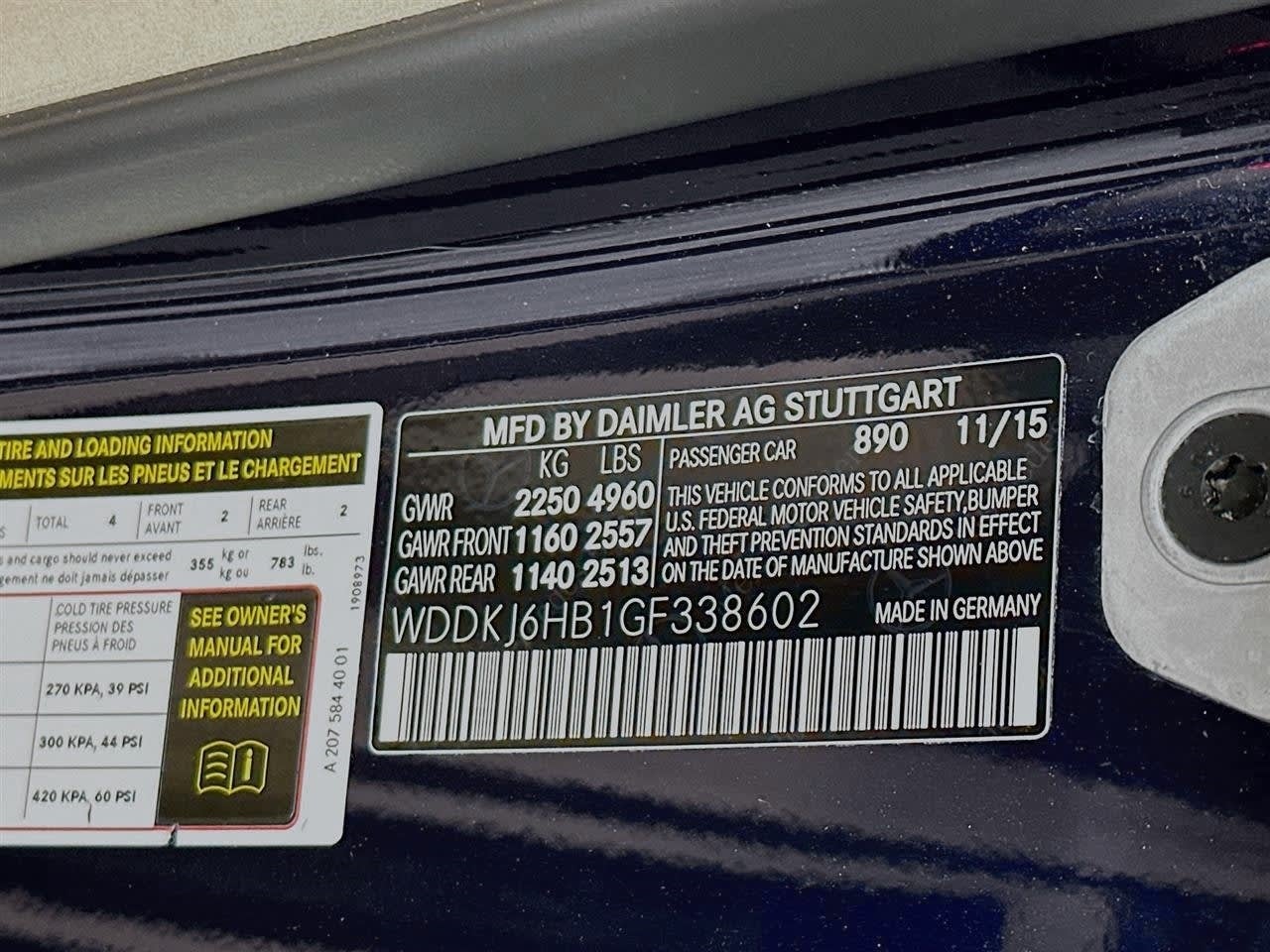 2016 Mercedes-Benz E 400 2dr Cpe E 400 4MATIC®