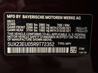 2024 BMW X5 xDrive40i Sports Activity Vehicle