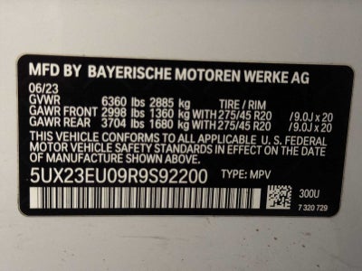 2024 BMW X5 xDrive40i Sports Activity Vehicle