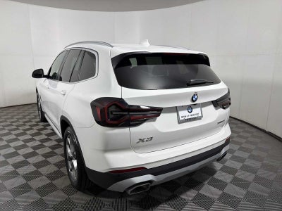 2023 BMW X3 xDrive30i Sports Activity Vehicle