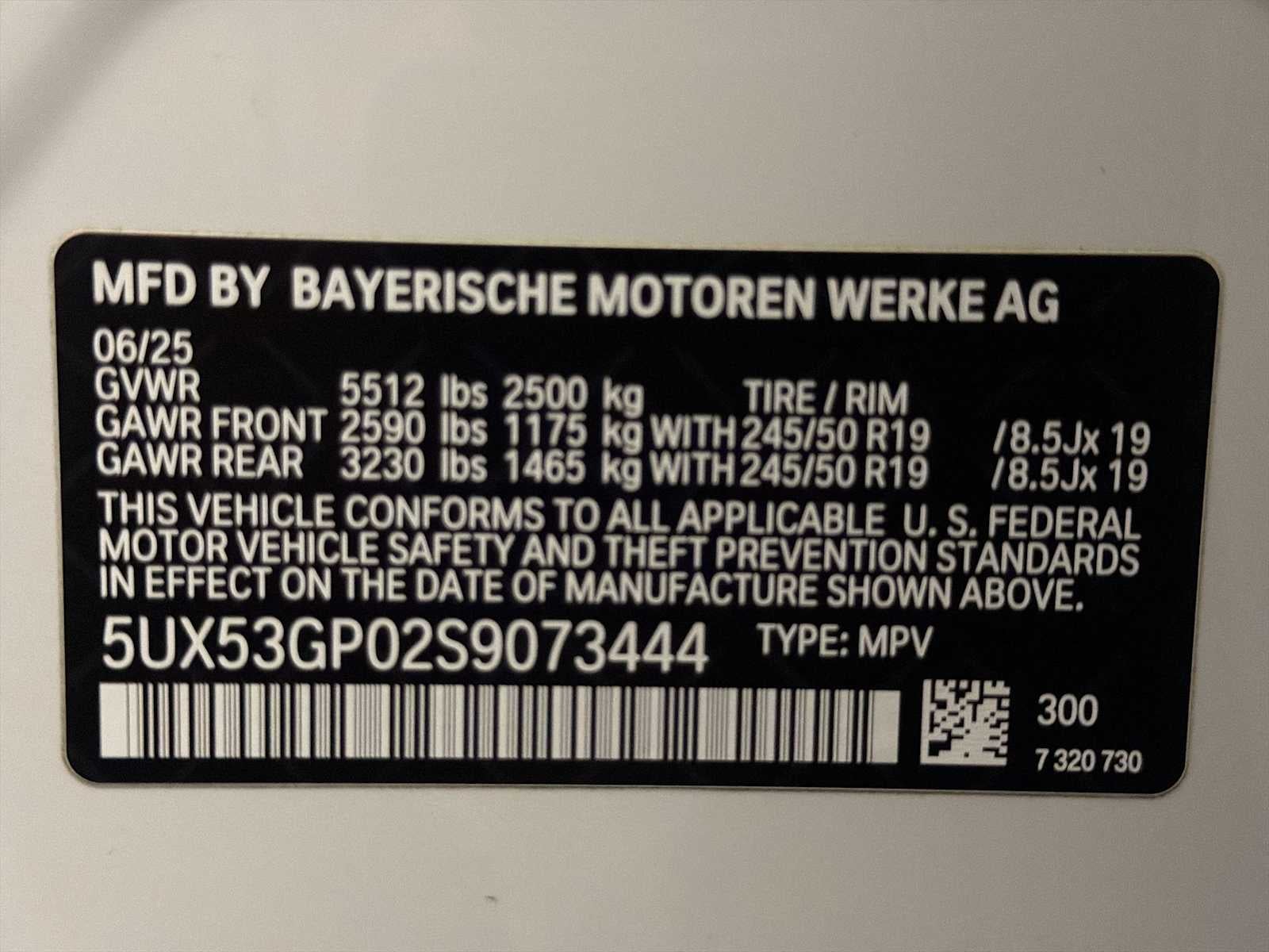 2025 BMW X3 30 xDrive Sports Activity Vehicle