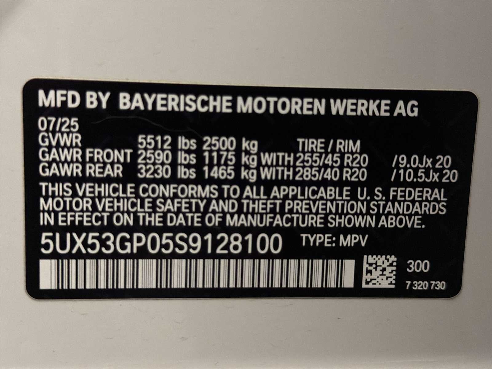 2025 BMW X3 30 xDrive Sports Activity Vehicle