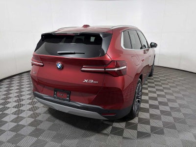 2025 BMW X3 30 xDrive Sports Activity Vehicle