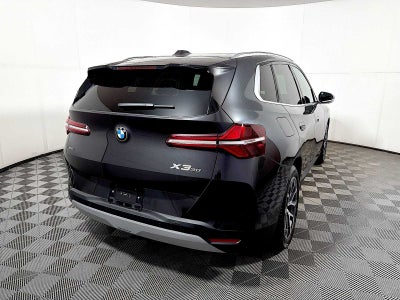 2026 BMW X3 30 xDrive Sports Activity Vehicle