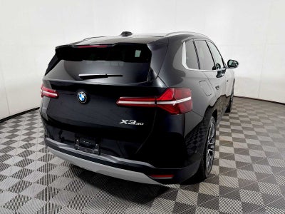2026 BMW X3 30 xDrive Sports Activity Vehicle