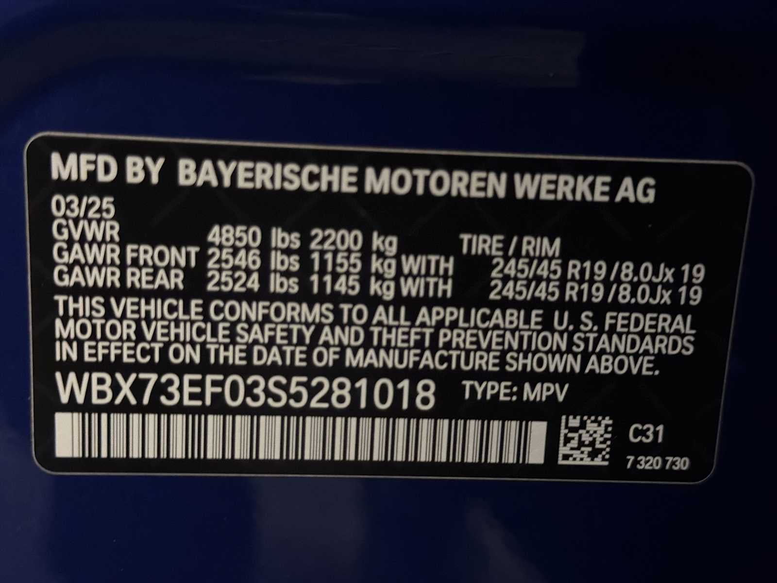 2025 BMW X1 xDrive28i Sports Activity Vehicle