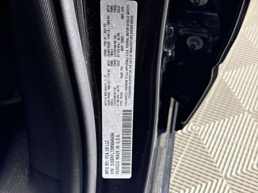 2021 RAM 1500 Rebel
