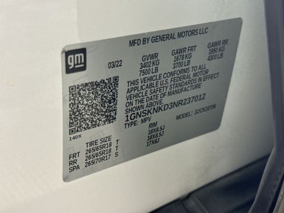 2022 Chevrolet Tahoe LT