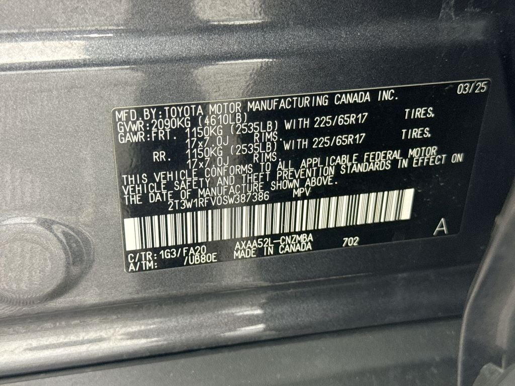2025 Toyota RAV4 XLE