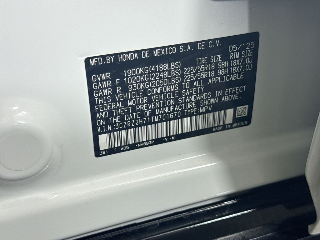 2026 Honda HR-V EX-L