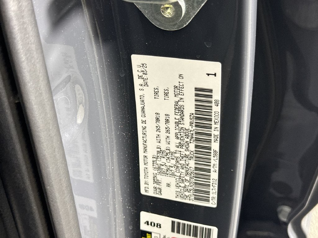 2025 Toyota Tacoma Hybrid TRD Off Road