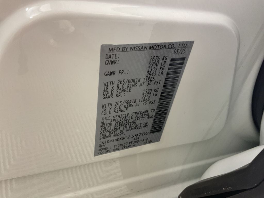 2025 Nissan Pathfinder Rock Creek