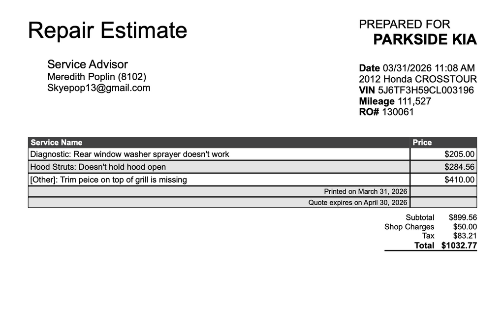 2012 Honda Crosstour EX-L