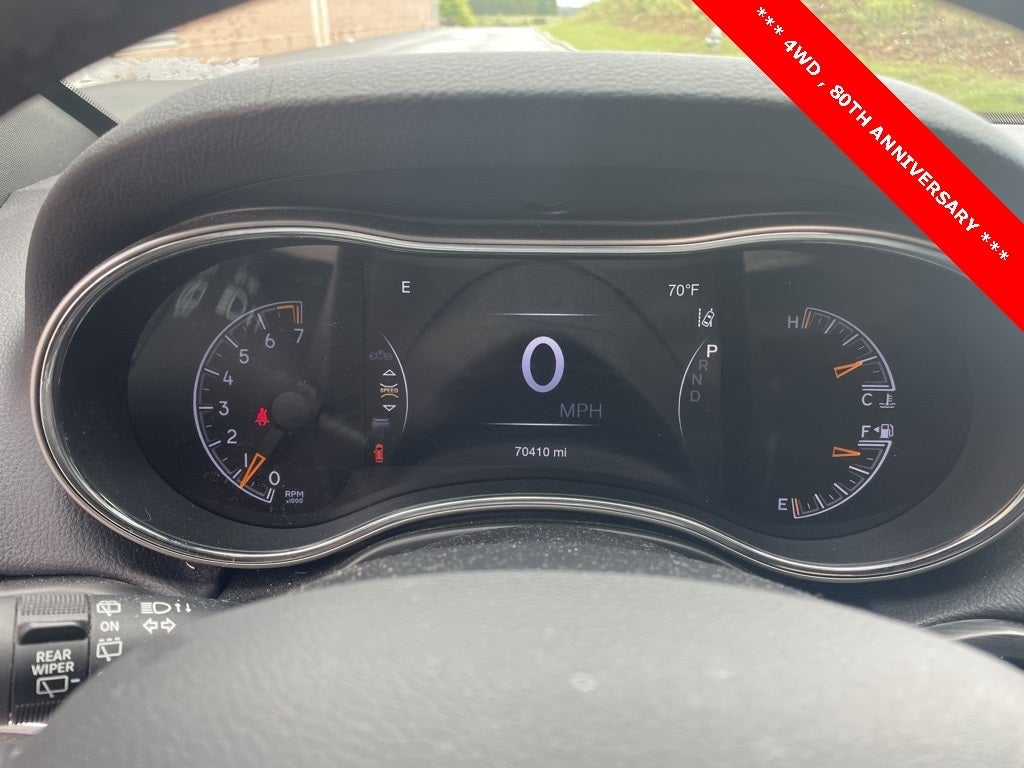 2021 Jeep Grand Cherokee 80th Anniversary Edition