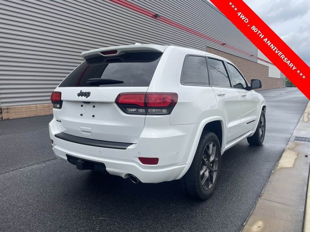 2021 Jeep Grand Cherokee 80th Anniversary Edition