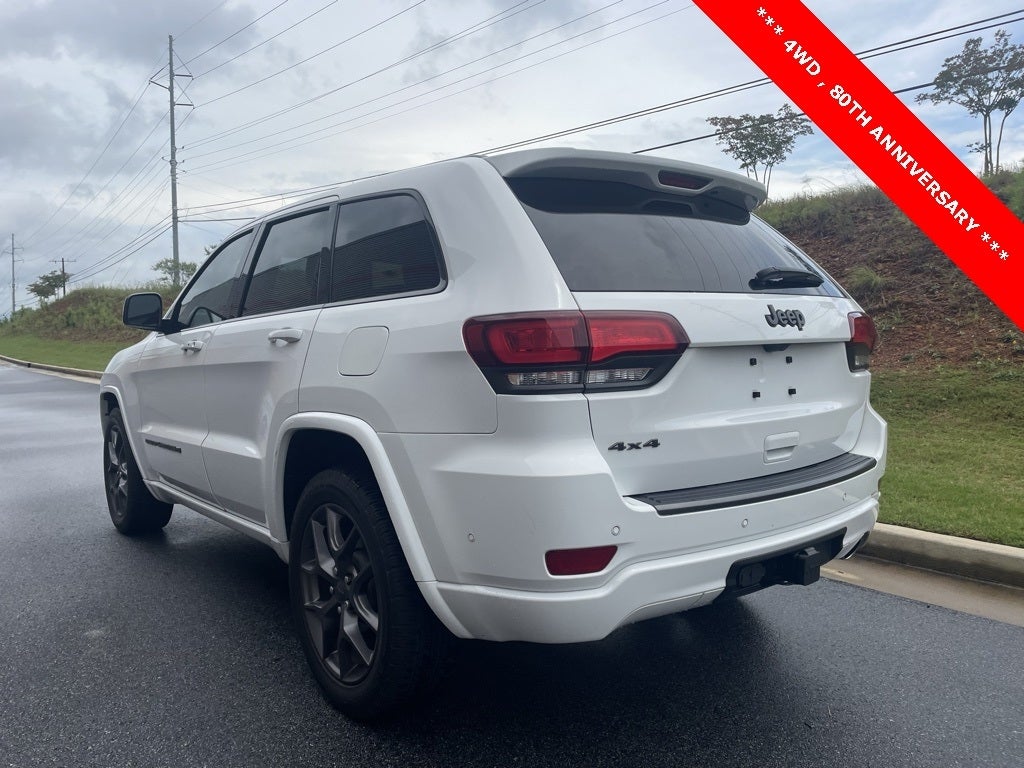 2021 Jeep Grand Cherokee 80th Anniversary Edition