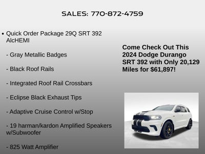 2024 Dodge Durango SRT 392