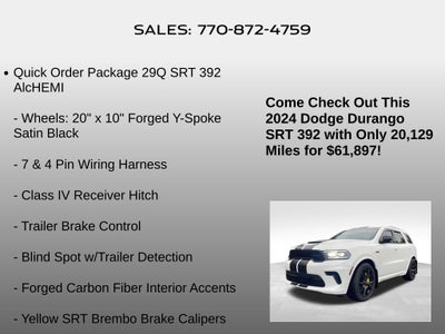 2024 Dodge Durango SRT 392