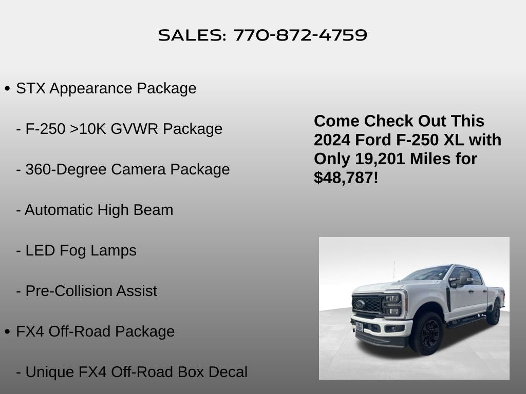 2024 Ford F-250SD XL
