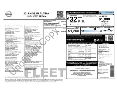 2019 Nissan Altima 2.5 SL