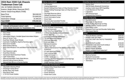 2024 RAM 5500HD Tradesman