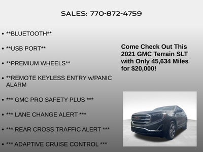 2021 GMC Terrain SLT