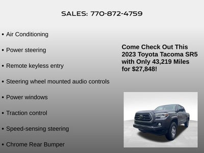 2023 Toyota Tacoma SR5