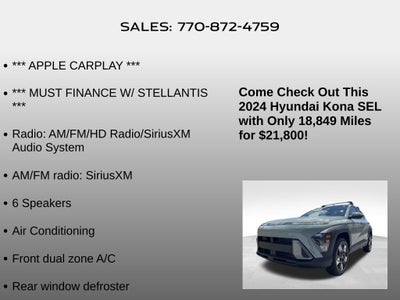 2024 Hyundai Kona SEL