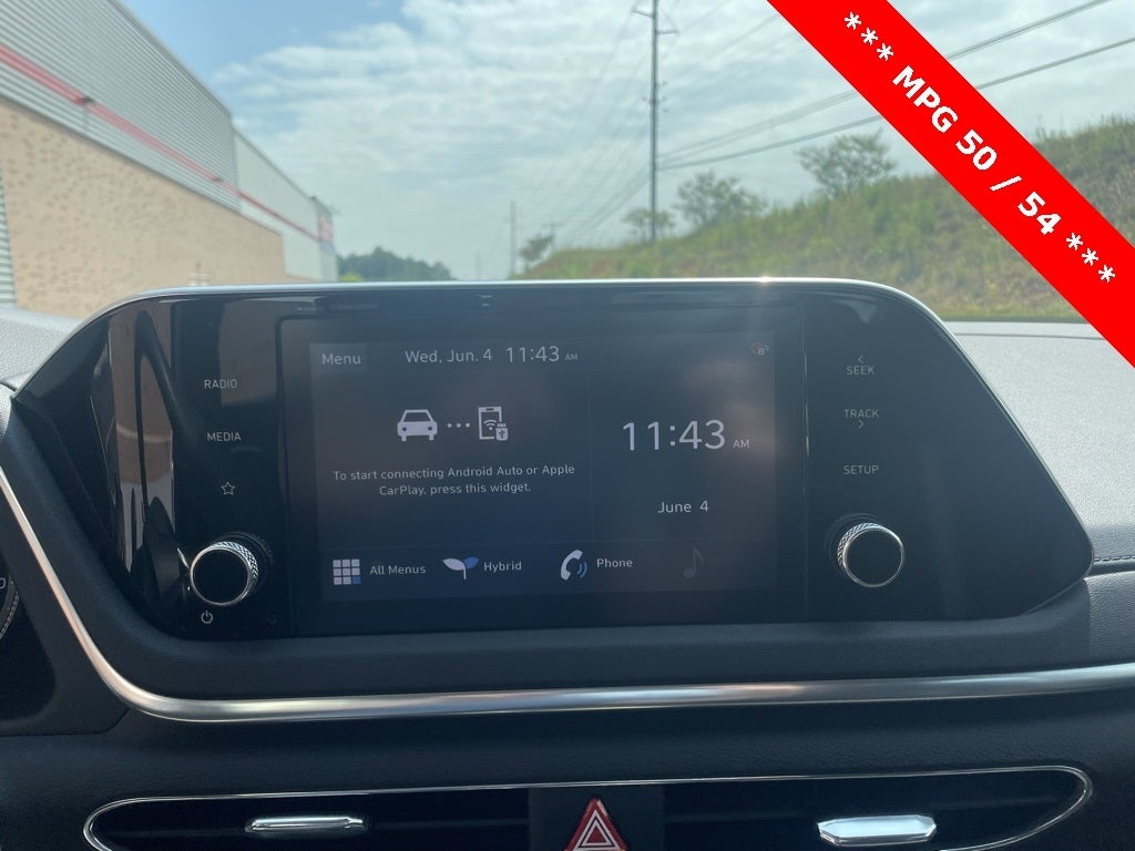 2023 Hyundai Sonata Hybrid Blue