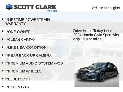 2024 Honda Civic Sport