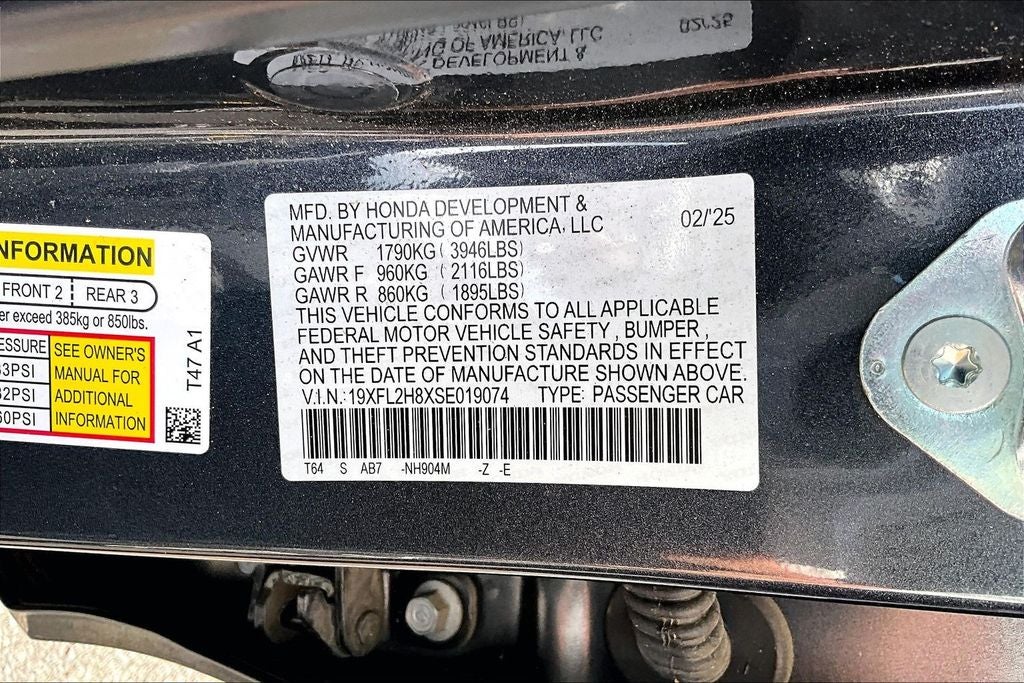 2025 Honda Civic Sport