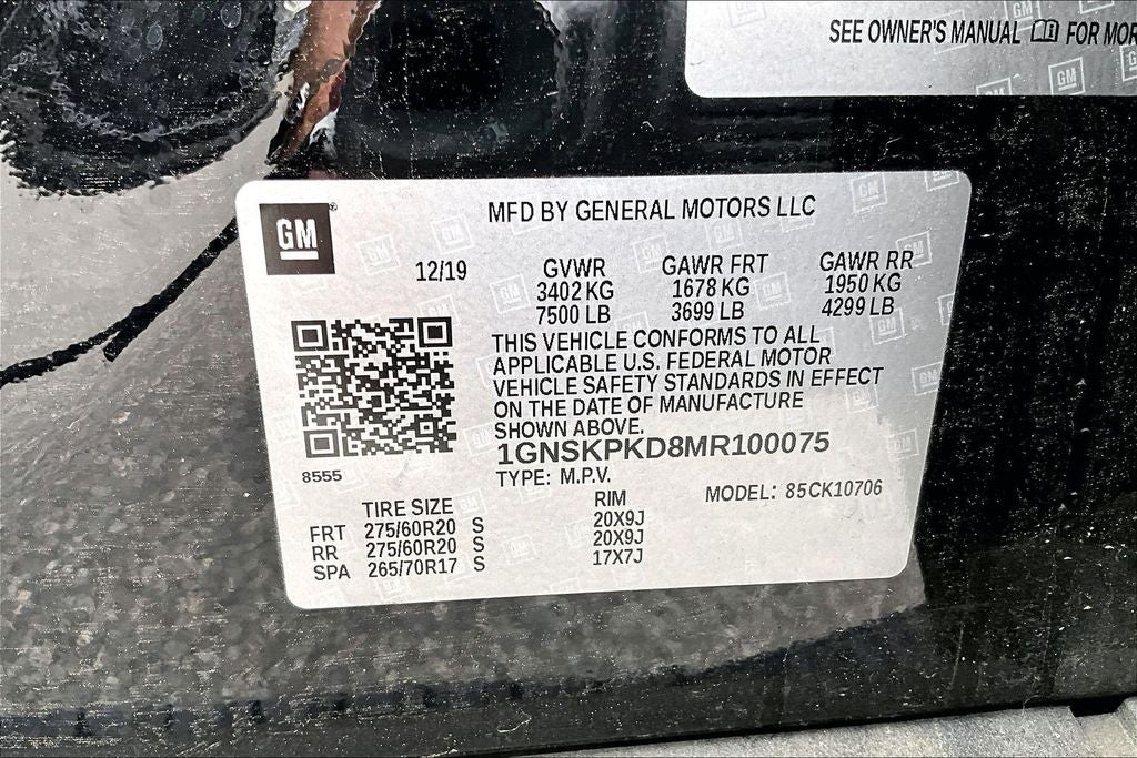 2021 Chevrolet Tahoe Z71