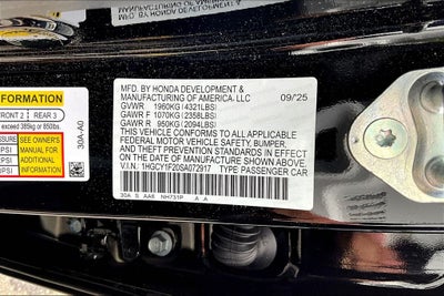 2025 Honda Accord LX