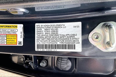 2023 Honda Accord LX