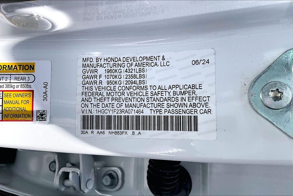 2024 Honda Accord LX
