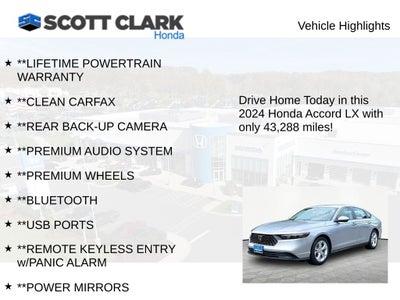 2024 Honda Accord LX