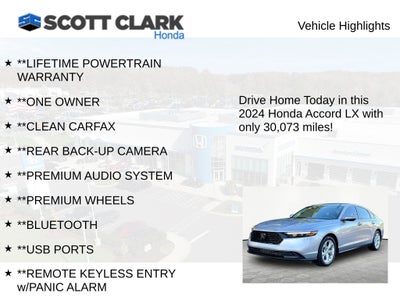 2024 Honda Accord LX