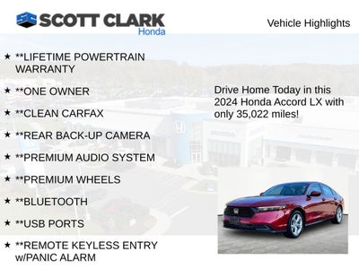 2024 Honda Accord LX