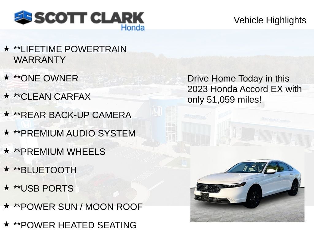 2023 Honda Accord EX
