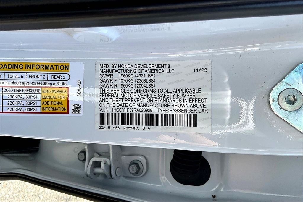2024 Honda Accord EX