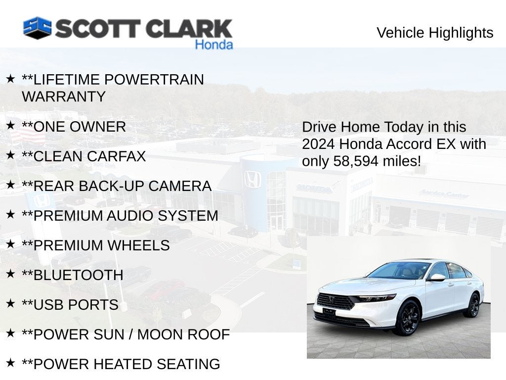 2024 Honda Accord EX