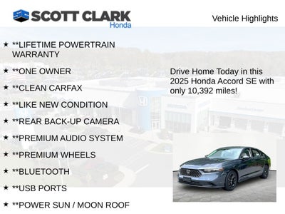 2025 Honda Accord SE